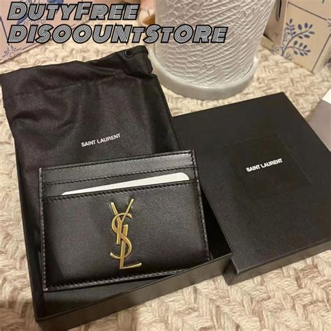 ysl กระเป๋าใส่บัตร|ysl saint laurent.